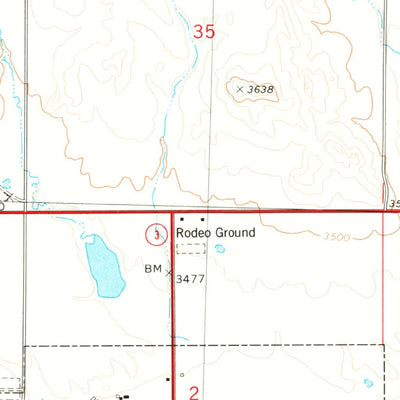 United States Geological Survey Lavina, MT (1979, 24000-Scale) digital map