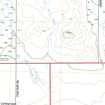 United States Geological Survey Lavina, MT (2020, 24000-Scale) digital map