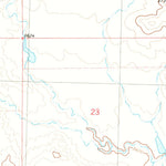 United States Geological Survey Lavina NW, MT (1979, 24000-Scale) digital map