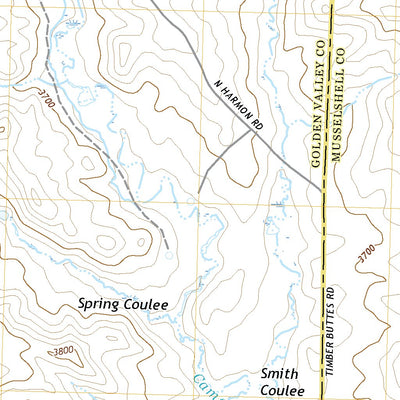 United States Geological Survey Lavina NW, MT (2020, 24000-Scale) digital map