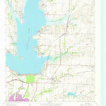 United States Geological Survey Lavon, TX (1963, 24000-Scale) digital map