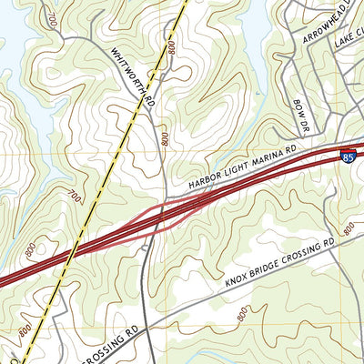 United States Geological Survey Lavonia, GA (2020, 24000-Scale) digital map