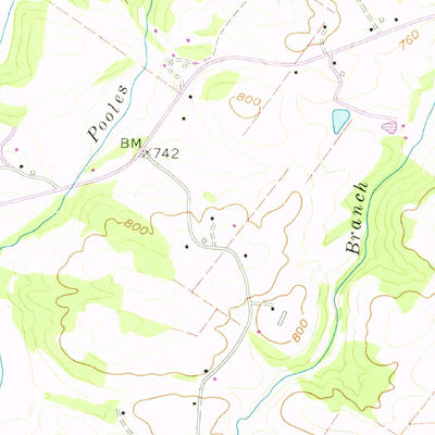 United States Geological Survey Lavonia, GA-SC (1959, 24000-Scale) digital map