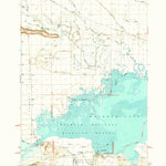 United States Geological Survey Lawen, OR (1959, 62500-Scale) digital map