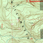 United States Geological Survey Lawhead Creek, OR (1994, 24000-Scale) digital map