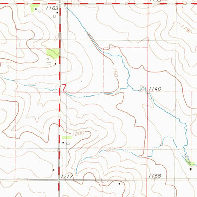 United States Geological Survey Lawler, IA (1981, 24000-Scale) digital map