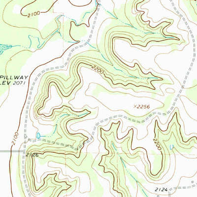 United States Geological Survey Lawn, TX (1967, 24000-Scale) digital map