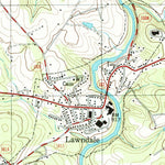 United States Geological Survey Lawndale, NC (2002, 24000-Scale) digital map
