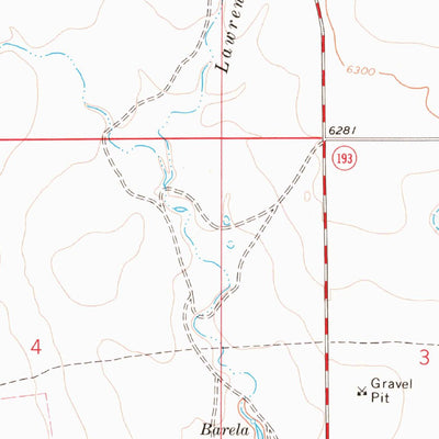 United States Geological Survey Lawrence Arroyo, NM (1974, 24000-Scale) digital map