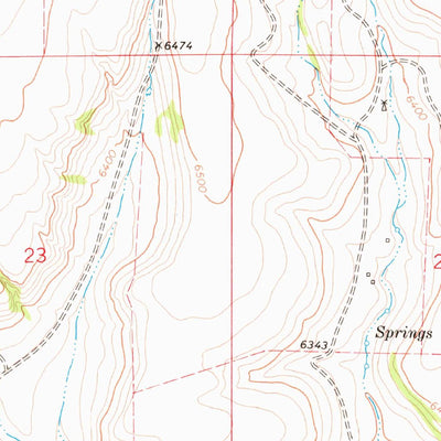 United States Geological Survey Lawrence Arroyo, NM (1974, 24000-Scale) digital map