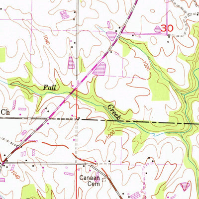 United States Geological Survey Lawrence Cove, AL (1949, 24000-Scale) digital map