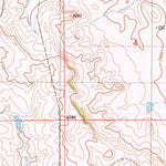 United States Geological Survey Lawrence Creek East, MT (1981, 24000-Scale) digital map