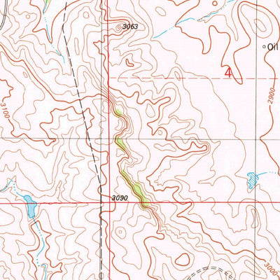 United States Geological Survey Lawrence Creek East, MT (1981, 24000-Scale) digital map