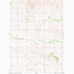 United States Geological Survey Lawrence Creek West, MT (1981, 24000-Scale) digital map