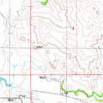 United States Geological Survey Lawrence Creek West, MT (1981, 24000-Scale) digital map