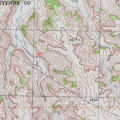 United States Geological Survey Lawrence Fork, NE (1979, 24000-Scale) digital map