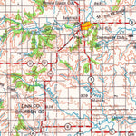 United States Geological Survey Lawrence, KS-MO (1956, 250000-Scale) digital map