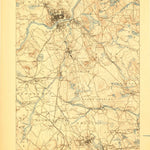 United States Geological Survey Lawrence, MA-NH (1888, 62500-Scale) digital map