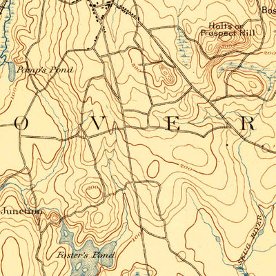 United States Geological Survey Lawrence, MA-NH (1888, 62500-Scale) digital map