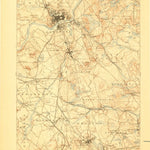 United States Geological Survey Lawrence, MA-NH (1893, 62500-Scale) digital map