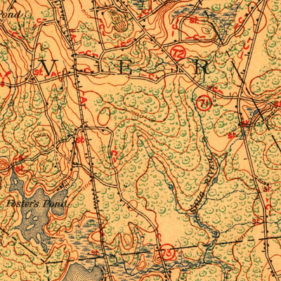 United States Geological Survey Lawrence, MA-NH (1918, 62500-Scale) digital map