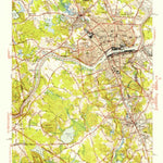 United States Geological Survey Lawrence, MA-NH (1944, 31680-Scale) digital map