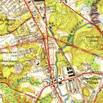 United States Geological Survey Lawrence, MA-NH (1944, 31680-Scale) digital map