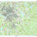 United States Geological Survey Lawrence, MA-NH (1987, 25000-Scale) digital map