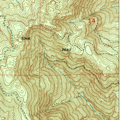 United States Geological Survey Lawrence, WA (1952, 24000-Scale) digital map