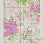 United States Geological Survey Lawrence West, KS (1950, 24000-Scale) digital map