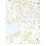 United States Geological Survey Lawrence West, KS (2022, 24000-Scale) digital map