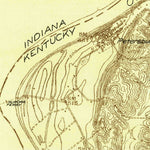 United States Geological Survey Lawrenceburg, IN-KY-OH (1928, 48000-Scale) digital map