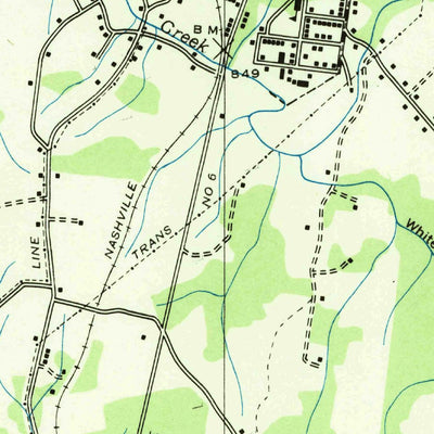 United States Geological Survey Lawrenceburg, TN (1936, 24000-Scale) digital map