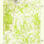 United States Geological Survey Lawrenceburg, TN (1951, 24000-Scale) digital map