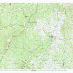 United States Geological Survey Lawrenceburg, TN-AL (1985, 100000-Scale) digital map