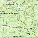 United States Geological Survey Lawrenceburg, TN-AL (1985, 100000-Scale) digital map