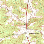 United States Geological Survey Lawrenceville, AL (1969, 24000-Scale) digital map
