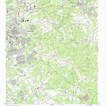 United States Geological Survey Lawrenceville, GA (1992, 24000-Scale) digital map