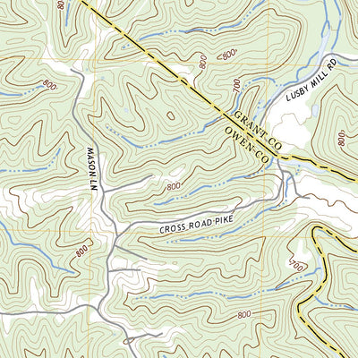 United States Geological Survey Lawrenceville, KY (2022, 24000-Scale) digital map