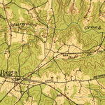 United States Geological Survey Lawrenceville, VA (1921, 62500-Scale) digital map