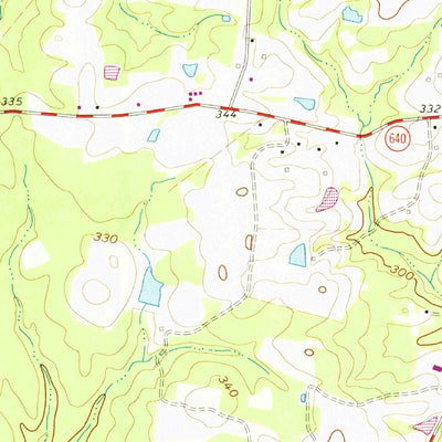 United States Geological Survey Lawrenceville, VA (1963, 24000-Scale) digital map