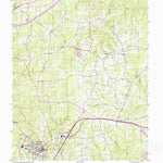 United States Geological Survey Lawrenceville, VA (1997, 24000-Scale) digital map