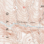United States Geological Survey Laws, CA (1994, 24000-Scale) digital map