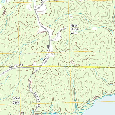United States Geological Survey Laws Hill, MS (2012, 24000-Scale) digital map