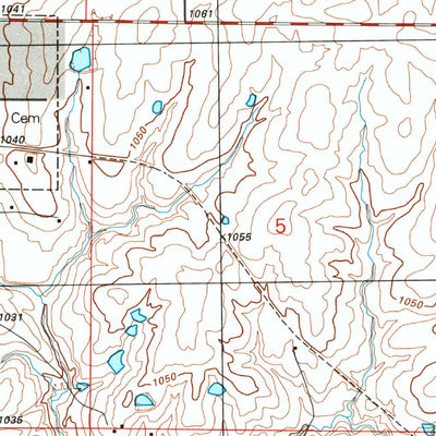 United States Geological Survey Lawson, MO (1990, 24000-Scale) digital map