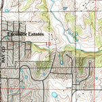 United States Geological Survey Lawson, MO (1990, 24000-Scale) digital map