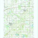 United States Geological Survey Lawton, MI (1981, 24000-Scale) digital map