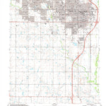 United States Geological Survey Lawton, OK (1991, 24000-Scale) digital map