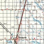 United States Geological Survey Lawton, OK-TX (1955, 250000-Scale) digital map
