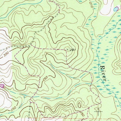 United States Geological Survey Lax, GA (1972, 24000-Scale) digital map